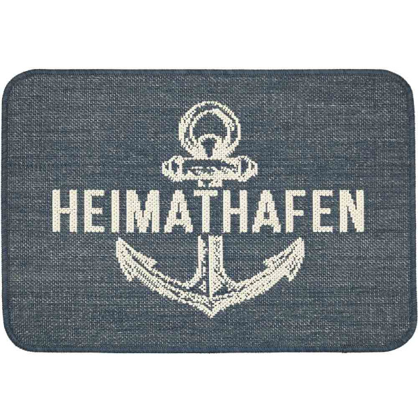 Fußmatte Heimathafen dunkel
