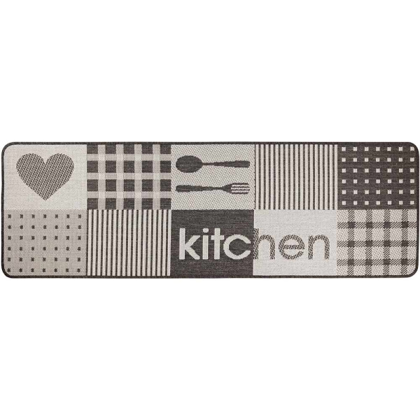 Küchenläufer Kitchen Antrazit