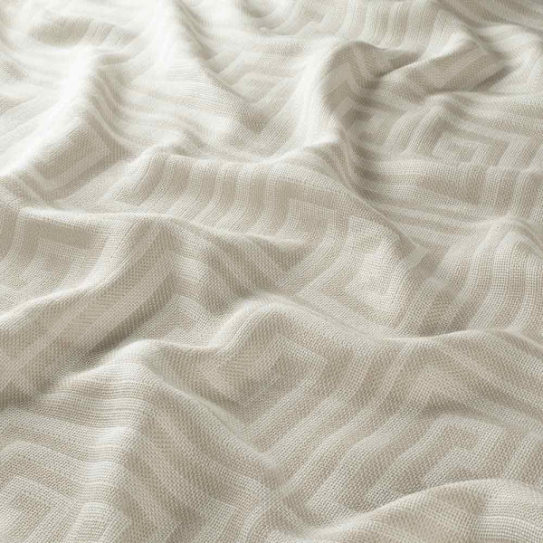 CARLUCCI Vorhangstoff Rising Sun 1735, JAB, Meterware, beige