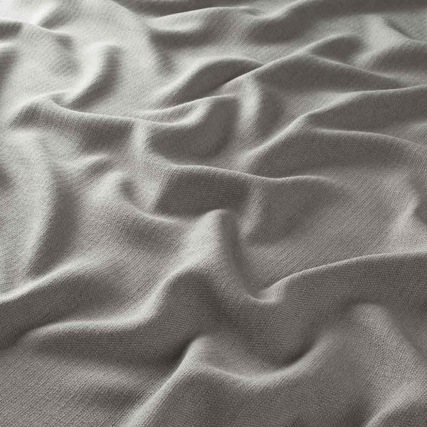 CARLUCCI Vorhangstoff Laid Bag 1739, Meterware, JAB, taupe, Knutzen Wohnen