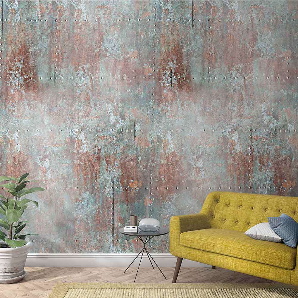 Wandbildtapete Industrielook 47214KN | Tapeten | Farben & Tapeten