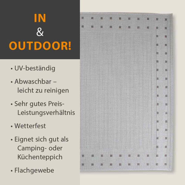 Teppich Palma Flachgewebe