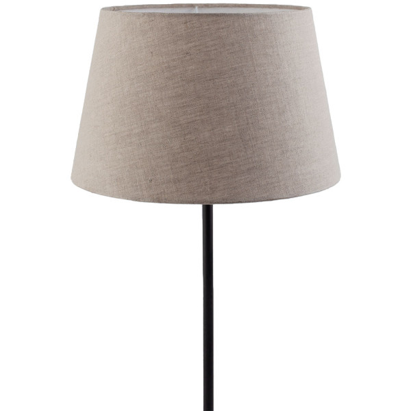 Lampenschirm Shallow Drum Pure Natural Linen 10