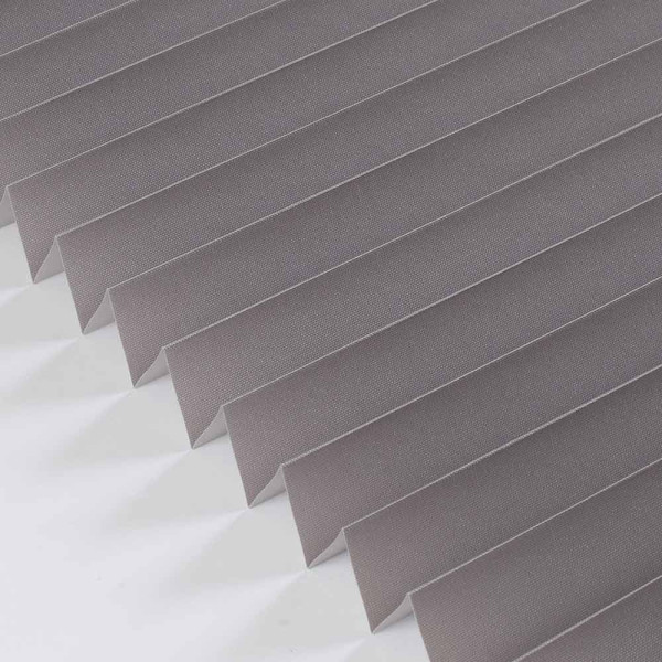 Plissee nach Maß, blickdicht, Ems 2148, grau, feuchtraumgeeignet, schwer entflammbar, Knutzen Wohnen