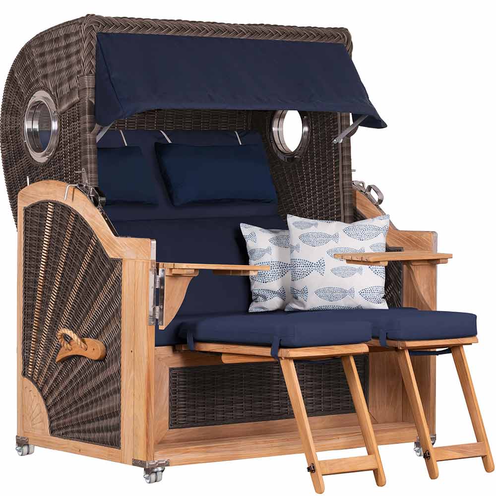 Strandkorb Westerland (Albatros XL) Strandkörbe Outdoor Knutzen