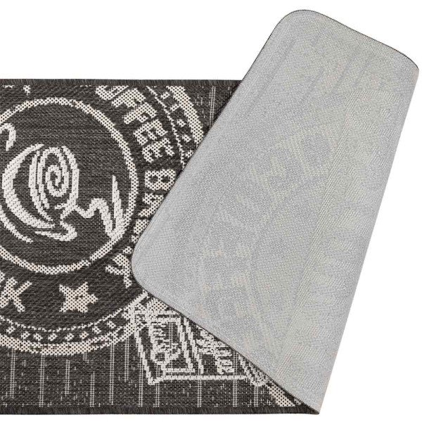 Küchenläufer Coffee Antrazit