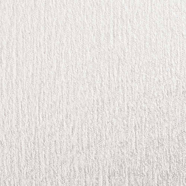 Weißer Chenille-Stoff mit einer weichen, strukturierten Oberfläche liegt faltig aufeinander. Der Stoff eignet sich für isolierende Vorhänge und hat eine vielseitige Anwendung.