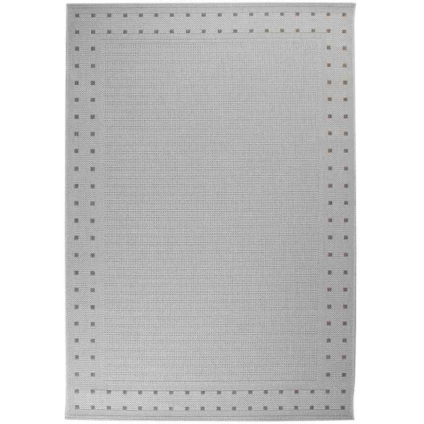 Teppich Palma, Flachgewebe, 120x160 cm, Creme, Knutzen Wohnen