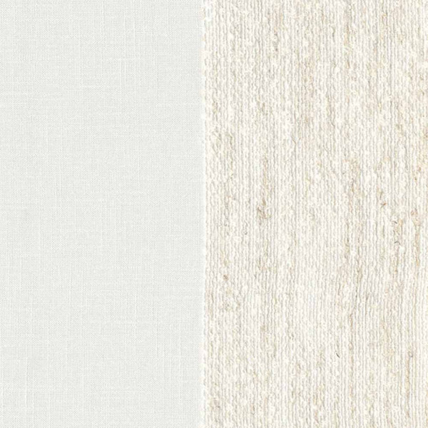 Rasch Vorhangstoff Soul 841, halbtransparent, gestreift weiß, Meterware