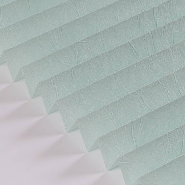 Plissee nach Maß, blickdicht, Havel 2244, Mint, feuchtraumgeeignet, Knutzen Wohnen, crushed-Struktur