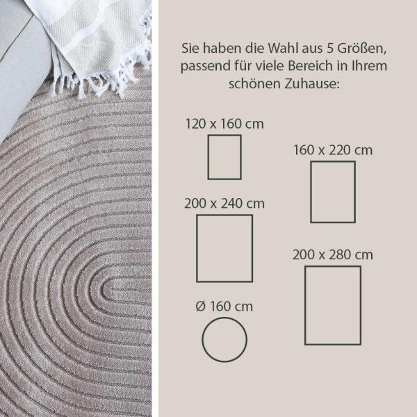 Teppich Palma Hoch/Tief