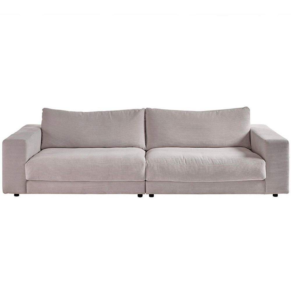 Cordsofa Seventies 4Sitzer cord taupe 250 Knutzen Wohnen