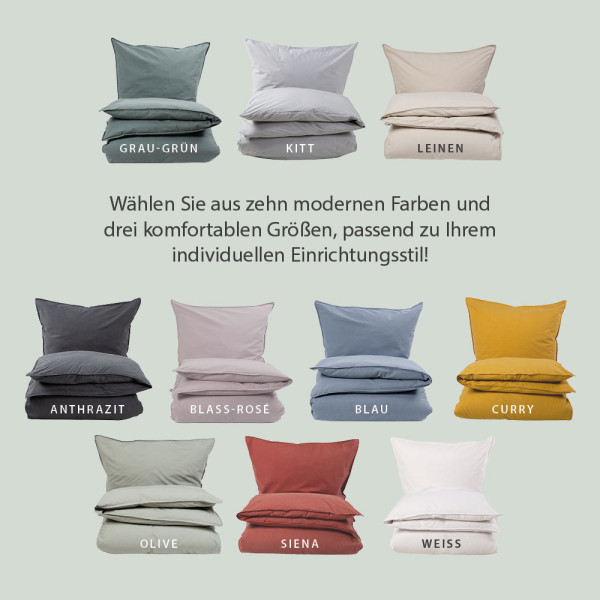 Bettwäsche Stonewashed