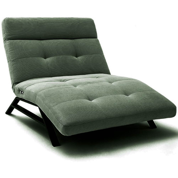 Moderne Relaxliege Riviera in feincord silver. Die Liege hat einen verstellbaren Rücken und bietet Komfort zum Entspannen. Preis: 1.739,00 € inkl. MwSt. Lieferzeit: 70 Tage.