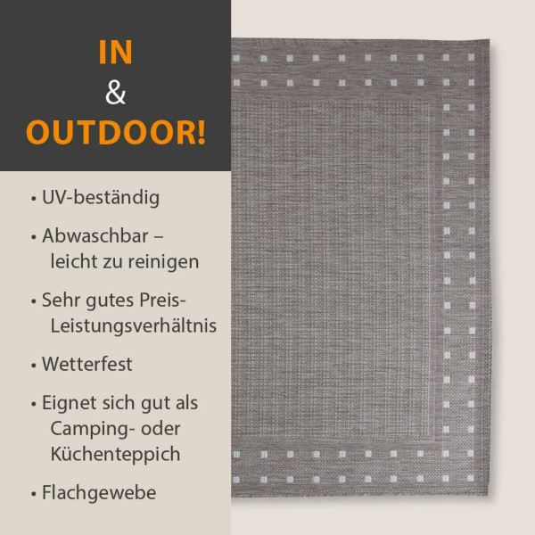 Teppich Palma Flachgewebe