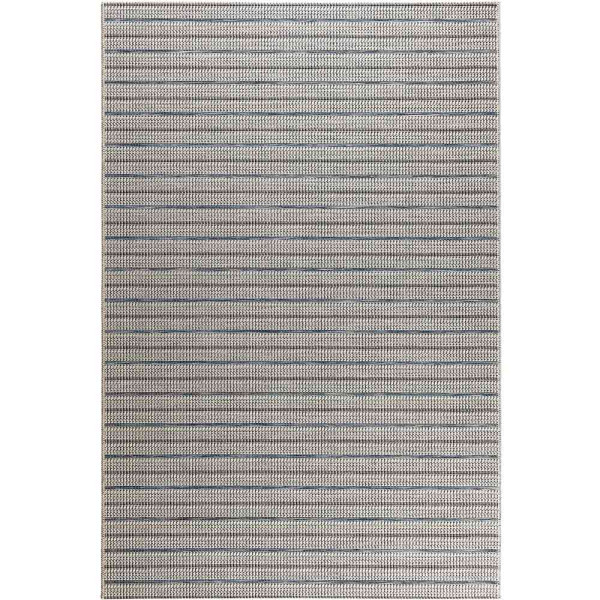 Webteppich Stitch blau