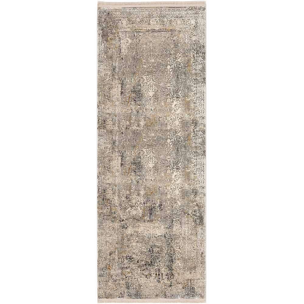 Teppich Limited 04 grau-blau 80 x 200
