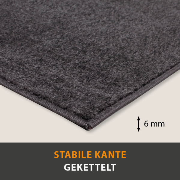 Teppich Palma Uni Kurzflor