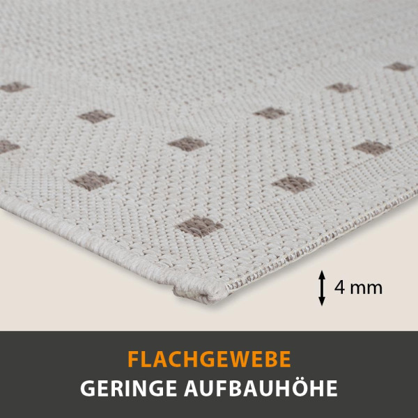 Teppich Palma Flachgewebe