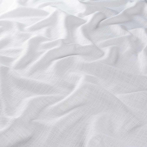 CARLUCCI Vorhangstoff Pleasure 1747, Meterware, JAB, weiß