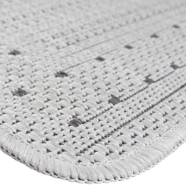 Küchenläufer Bordüre Silber