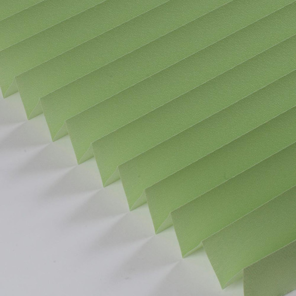 Plissee nach Maß, Knutzen Wohnen, Rhein 2250, hellgrün, blickdicht, feuchtraumgeeignet