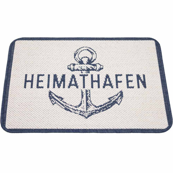 Fußmatte Heimathafen hell