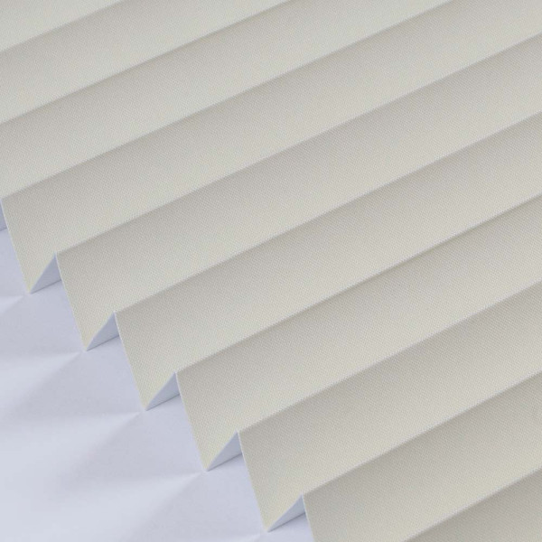 Plissee nach Maß, Knutzen Wohnen, Werra 2078, ivory, feuchtraumgeeignet, verdunkelnd