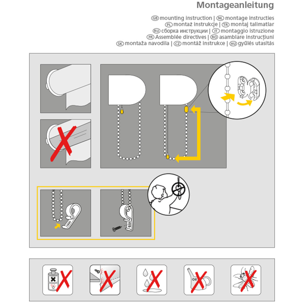 Energiespar-Rollo AMELIE, Verdunklung | cm… x Knutzen Wohnen 62 180