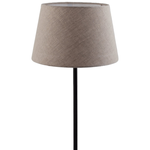 Lampenschirm Shallow Drum Pure Natural Linen 10