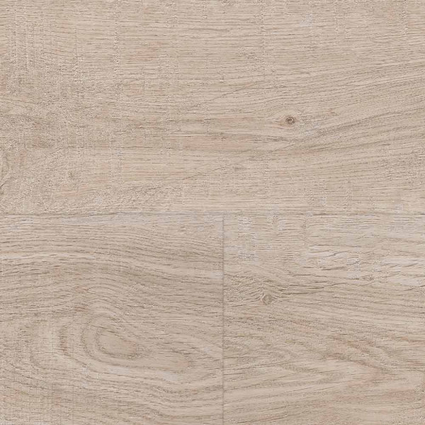 Hellbeige Klick-Vinylboden in Holzoptik zeigt gleichmäßige, leicht strukturierte Oberflächen mit einer natürlichen Holzmaserung. Der Boden eignet sich für vielseitige Anwendungen und zeichnet sich durch hochwertige Verarbeitung aus.