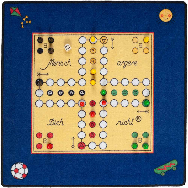 Spielteppich Mensch ärgere dich nicht
