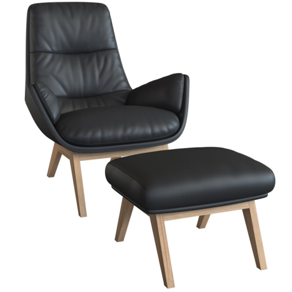 Leder Hocker Moro