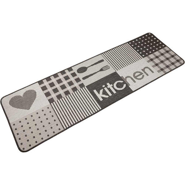 Küchenläufer Kitchen Antrazit