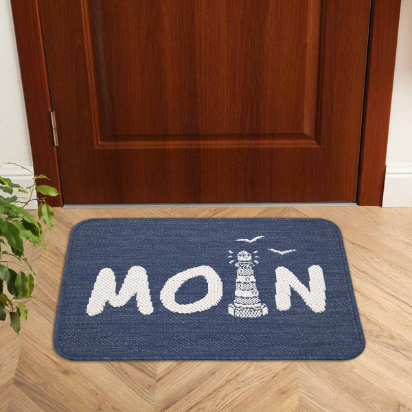 Fußmatte Moin Leuchtturm