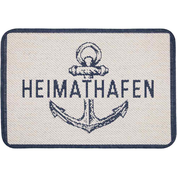 Fußmatte Heimathafen hell