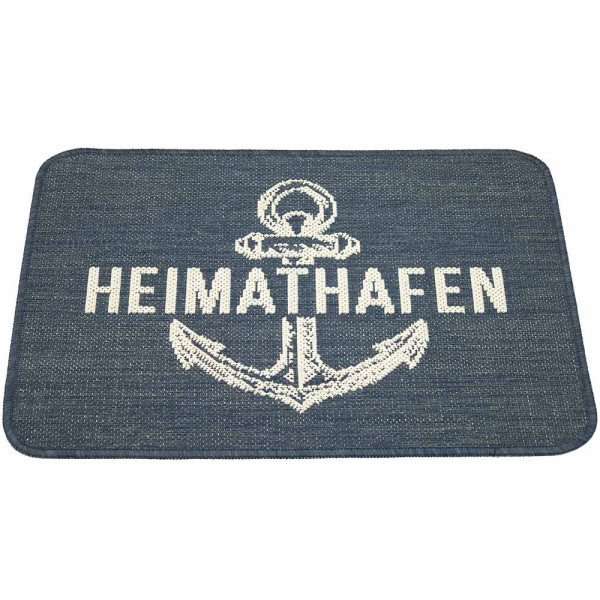 Fußmatte Heimathafen dunkel