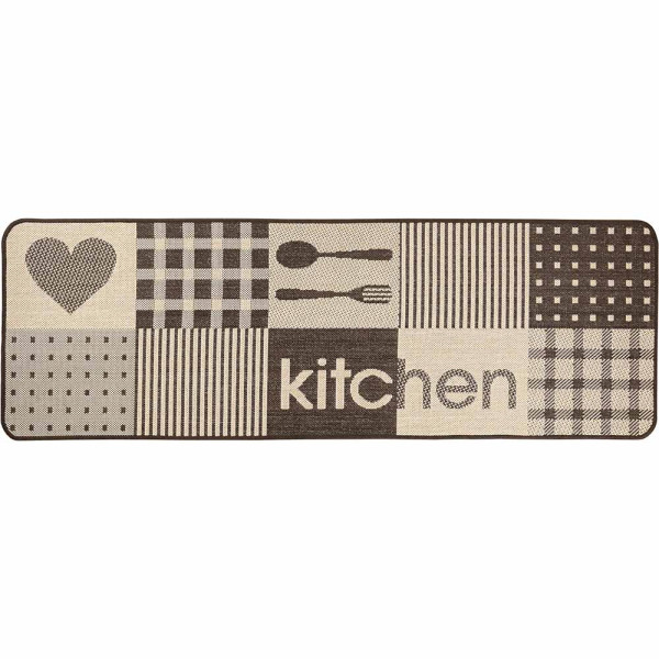 Küchenläufer Kitchen Braun