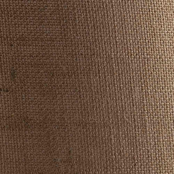 Lampenschirm Shallow Drum Natural Jute