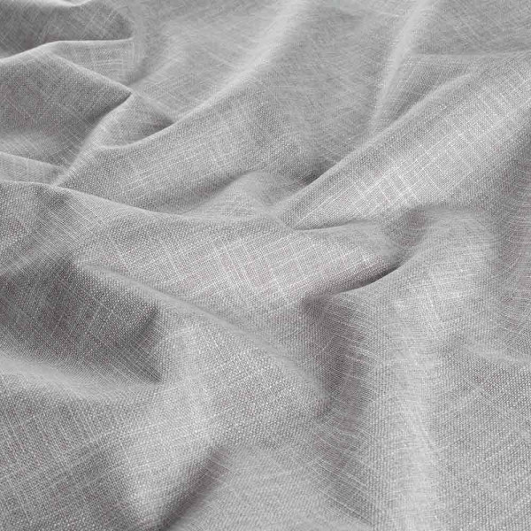 JAB Vorhangstoff Midnight 6122, verdunkelnd, grau, meliert, Meterware