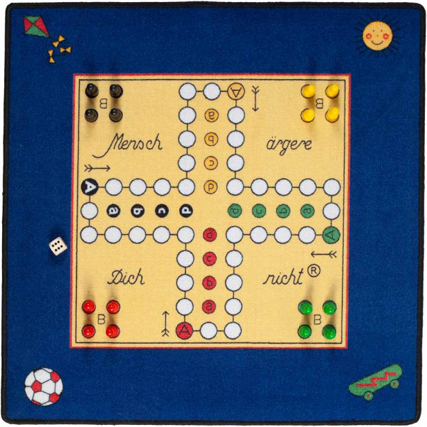 Spielteppich Mensch ärgere dich nicht