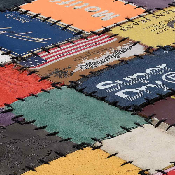 Teppich Labelstar bunt