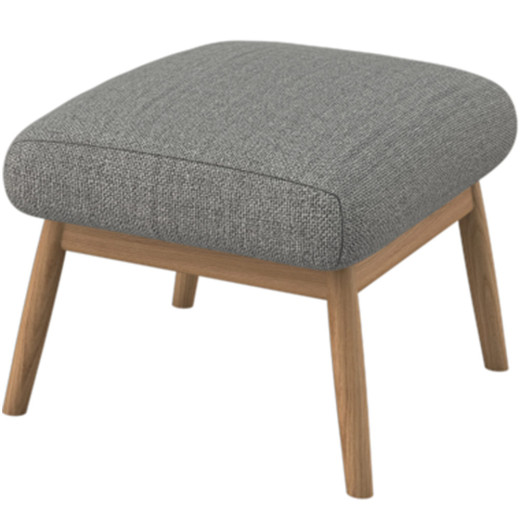 Velka Grey Acacia Wood - 190cm Foldable main image 0