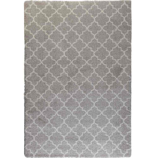 Teppich Natura 80 x 150 silber | Knutzen Wohnen