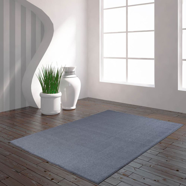 Teppich Palma Uni Kurzflor