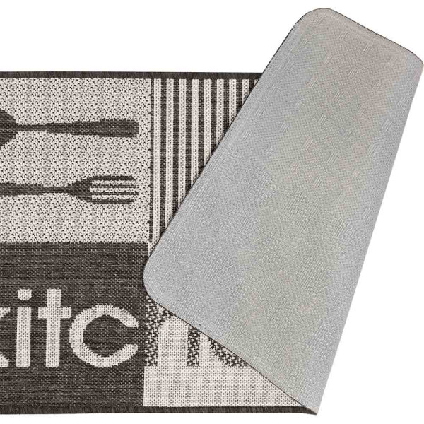 Küchenläufer Kitchen Antrazit
