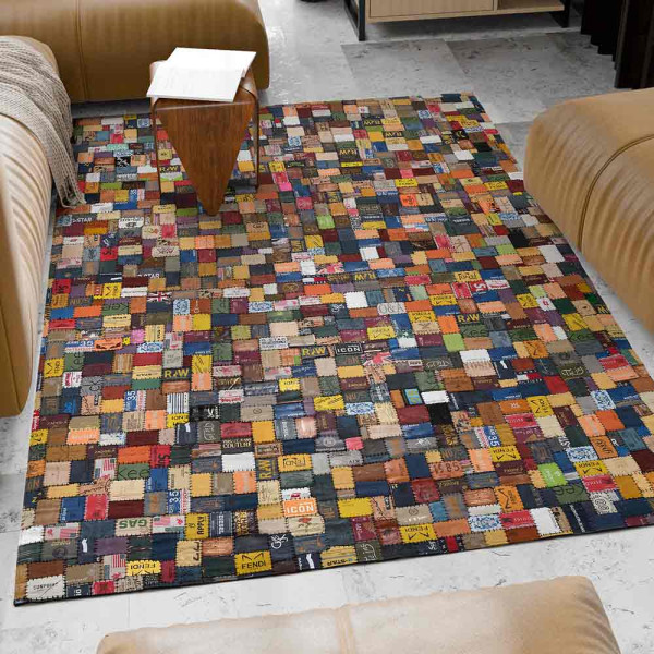 Teppich Labelstar bunt
