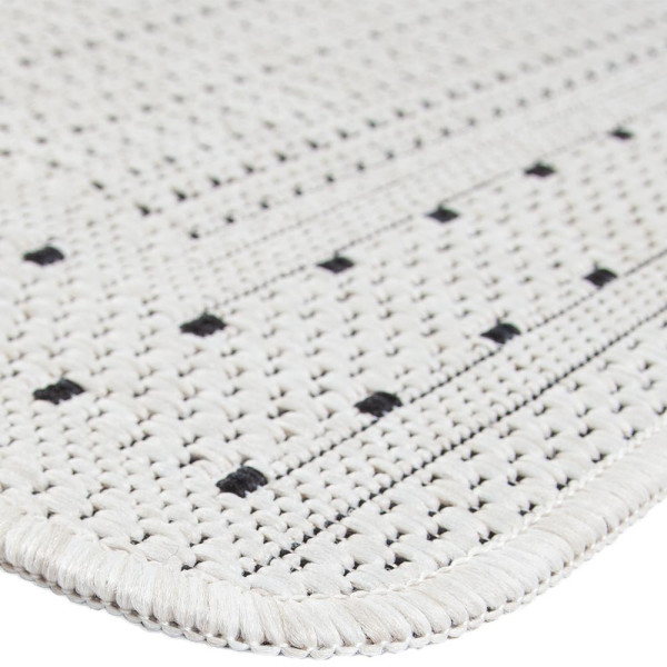 Küchenläufer Bordüre Beige