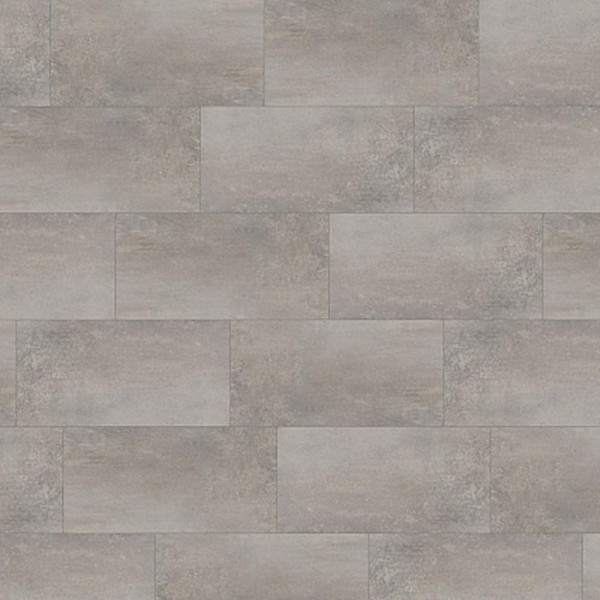 Graue Klick-Vinylfliesen des Wineo Designbodens 600 stone XL mit einem strukturierten Oberflächenmuster, geeignet für verschiedene Innenräume, zum Preis von 106,98 € pro Paket.