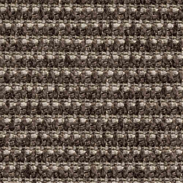 Teppichboden Sylt in einer strukturierten, braunen Textur. Der Artikelpreis beträgt 36,99 € pro Quadratmeter, inklusive Mehrwertsteuer. Der Teppich eignet sich sowohl für Innen- als auch Außenbereiche.